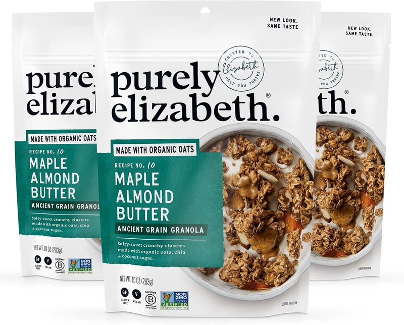 Purely Elizabeth Maple Almond Butter Ancient Grain Granola - Image 1